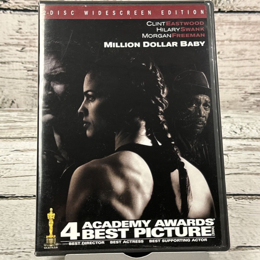 Million Dollar Baby 2-Disc W/S Edition [2005 DVD‎ Clint Eastwood Hilary Swank